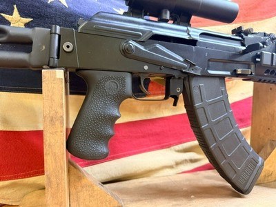ARSENAL SAM-7SF 7.62X39 RIFLE WITH BELARUS 4X32 SCOPE AND MIDWEST INDUSTRIES RAIL. - Image 4 of 11