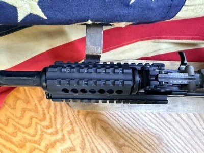 ARSENAL SAM-7SF 7.62X39 RIFLE WITH BELARUS 4X32 SCOPE AND MIDWEST INDUSTRIES RAIL. - Image 5 of 11