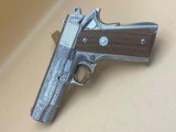 Colt Combat Commander 45. ACP Hand Engraved By TJHarris - 2 of 15