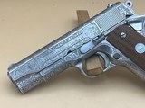 Colt Combat Commander 45. ACP Hand Engraved By TJHarris - 3 of 15