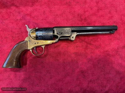 Colt 1851 Engraved, Italian .44 cal Revolver