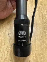 Kahles Helia S 1.5 6 x 42 w/ 30mm steel tube & #4 reticle