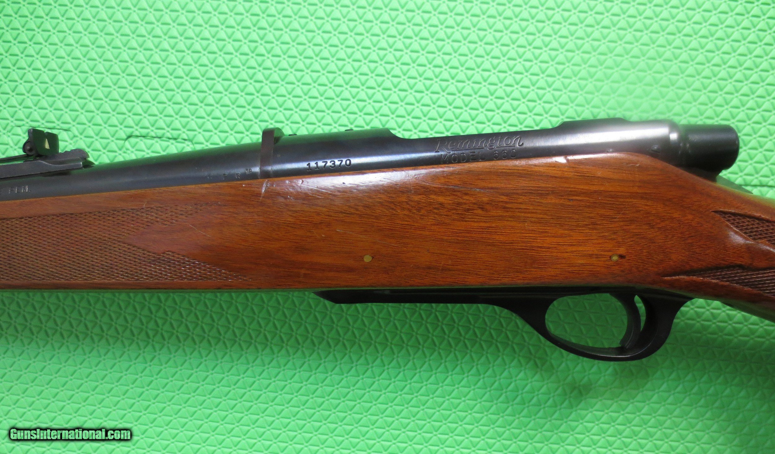 Remington model 660 rifle in 222 caliber