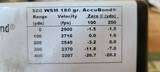 300 WSM Nosler Custom 180 grain AccuBond 94 rounds - 3 of 5