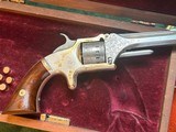 22 cal Manhattan engraved revolver civil war - 2 of 2