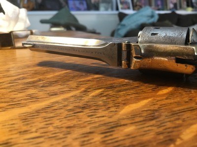 Civil war era Manhattan 7 shot derringer - Image 4 of 4