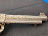 1877 Colt Thunderer .41 Caliber Double Action Ordered "Soft"and Engraved by Winchester. Rare revolver w/Ivory Grips - 8 of 14