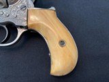 1877 Colt Thunderer .41 Caliber Double Action Ordered "Soft"and Engraved by Winchester. Rare revolver w/Ivory Grips - 5 of 14