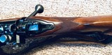 Winchester Model 70 pre-war supergrade 257 Roberts Griffin & Howe mount Vaver peep sight refinished - 12 of 15
