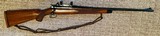 Winchester Model 70 pre-war supergrade 257 Roberts Griffin & Howe mount Vaver peep sight refinished - 1 of 15