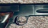 Colt Woodsman Match Target 2nd model 1949 with one tombstone magazine - 2 of 15