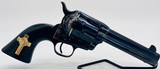 CIMARRON FIREARMS CO. HOLY SMOKER .45 COLT SINGLE ACTION REVOLVER - 2 of 9