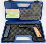 COLT SERIES 70 GOVERNMENT MODEL 1911 .45 ACP 5" NATIONAL MATCH BARREL BLUE FINISH - 1 of 9