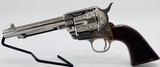 CIMARRON CODY WILD WEST FRONTIER ENGRAVED .45 COLT SINGLE ACTION REVOVLER - 2 of 9