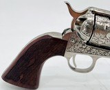 CIMARRON CODY WILD WEST FRONTIER ENGRAVED .45 COLT SINGLE ACTION REVOVLER - 4 of 9