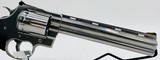 COLT ANACONDA 2021 EDITION .44 MAGNUM 8" BARREL STAINLESS STEEL REVOLVER - 7 of 9