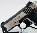 COLT COMBAT ELITE DEFENDER 1911 9MM SEMI AUTO PISTOL - 6 of 9
