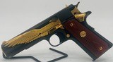 COLT AMERICA REMEMBERS TRIBUTE COMMEMORATIVE 1911 .45 ACP SEMI AUTO PISTOL - 5 of 12