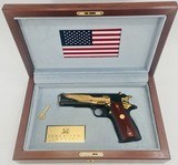 COLT AMERICA REMEMBERS TRIBUTE COMMEMORATIVE 1911 .45 ACP SEMI AUTO PISTOL - 3 of 12