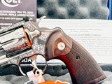 COLT PYTHON ENGRAVED 2020 EDITION .357 MAGNUM 4.25