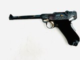 MAUSER ENGRAVED LUGER 9MM SEMI AUTO PISTOL - 2 of 8