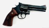 SMITH AND WESSON S&W MODEL 586 .357 MAGNUM CLASS "A" FACTORY ENGRAVING & DISPLAY BOX1 OF 20 - 3 of 13