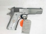 COLT SERIES 70 GOVERNMENT MODEL STAINLESS STEEL 1911 .45 ACP SEMI AUTO PISTOL - 2 of 7