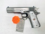 COLT SERIES 70 GOVERNMENT MODEL STAINLESS STEEL 1911 .45 ACP SEMI AUTO PISTOL - 3 of 7