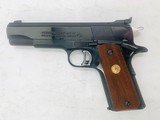 COLT GOLD CUP NATIONAL MATCH 1911 .45 ACP MFG 1990 - 2 of 6