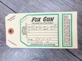 A.H. FOX AE GRADE 12 GAUGE DOUBLE BARREL SHOTGUN 30