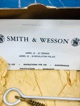 SMITH & WESSON MODEL 38 TERRIER .38 S&W J-FRAME SNUB NOSE - 7 of 8