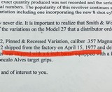 SMITH & WESSON MODEL 27-2 .357 MAGNUM 6