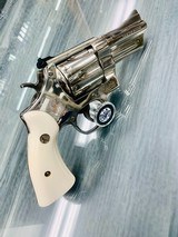 SMITH & WESSON PRE-27 DISTINGUISHED COMBAT MAGNUM .357 MAGNUM W/ GENUINE IVORY GRIPS - 3 of 7