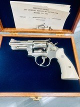 SMITH & WESSON PRE-27 DISTINGUISHED COMBAT MAGNUM .357 MAGNUM W/ GENUINE IVORY GRIPS - 1 of 7