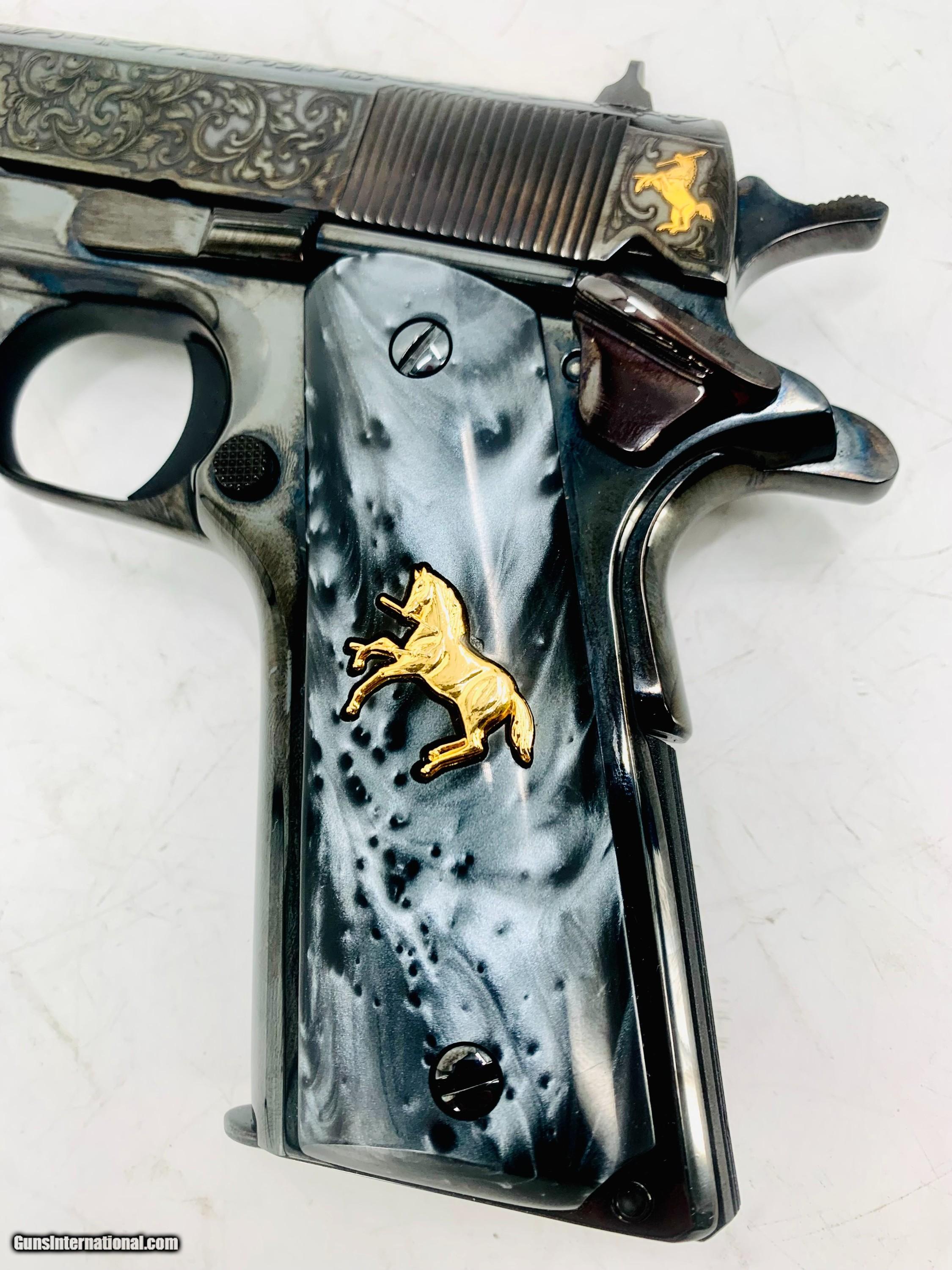 Colt Government Model 1911 45acp Series 70 1 Of 500 Samuel Colt Limited Edition Commemorative 8183