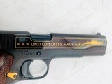 COLT GOV'T MODEL 1911 .45 ACP UNITED STATES NAVY COMMEMORATIVE - 7 of 10