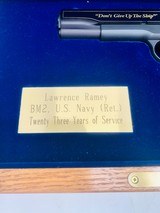 COLT GOV'T MODEL 1911 .45 ACP UNITED STATES NAVY COMMEMORATIVE - 2 of 10