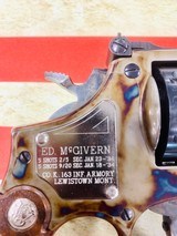 SMITH & WESSON HERITAGE SERIES MODEL 15-9 .38 SPECIAL ED MCGIVERN COMMEMORATIVE - 4 of 9