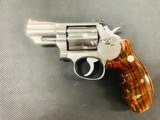 SMITH & WESSON MODEL 66-1 SNUB NOSE .357 MAGNUM W/ FACTORY COMBAT GRIPS - 1 of 8