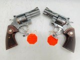 COLT PYTHON CONSECUTIVE SERIAL NUMBER SET 2020 MODEL PYTHONS W/ 3