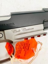 COLT COMMANDER 1911 RAIL 9MM ONE OF ONE FROM COLT CUSTOM SHOP - 5 of 14