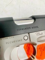 COLT COMMANDER 1911 RAIL 9MM ONE OF ONE FROM COLT CUSTOM SHOP - 4 of 14