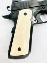 COLT COMMANDER 1911 9MM ONE OF ONE FROM COLT CUSTOM SHOP GENUINE IVORY GRIPS - 13 of 16