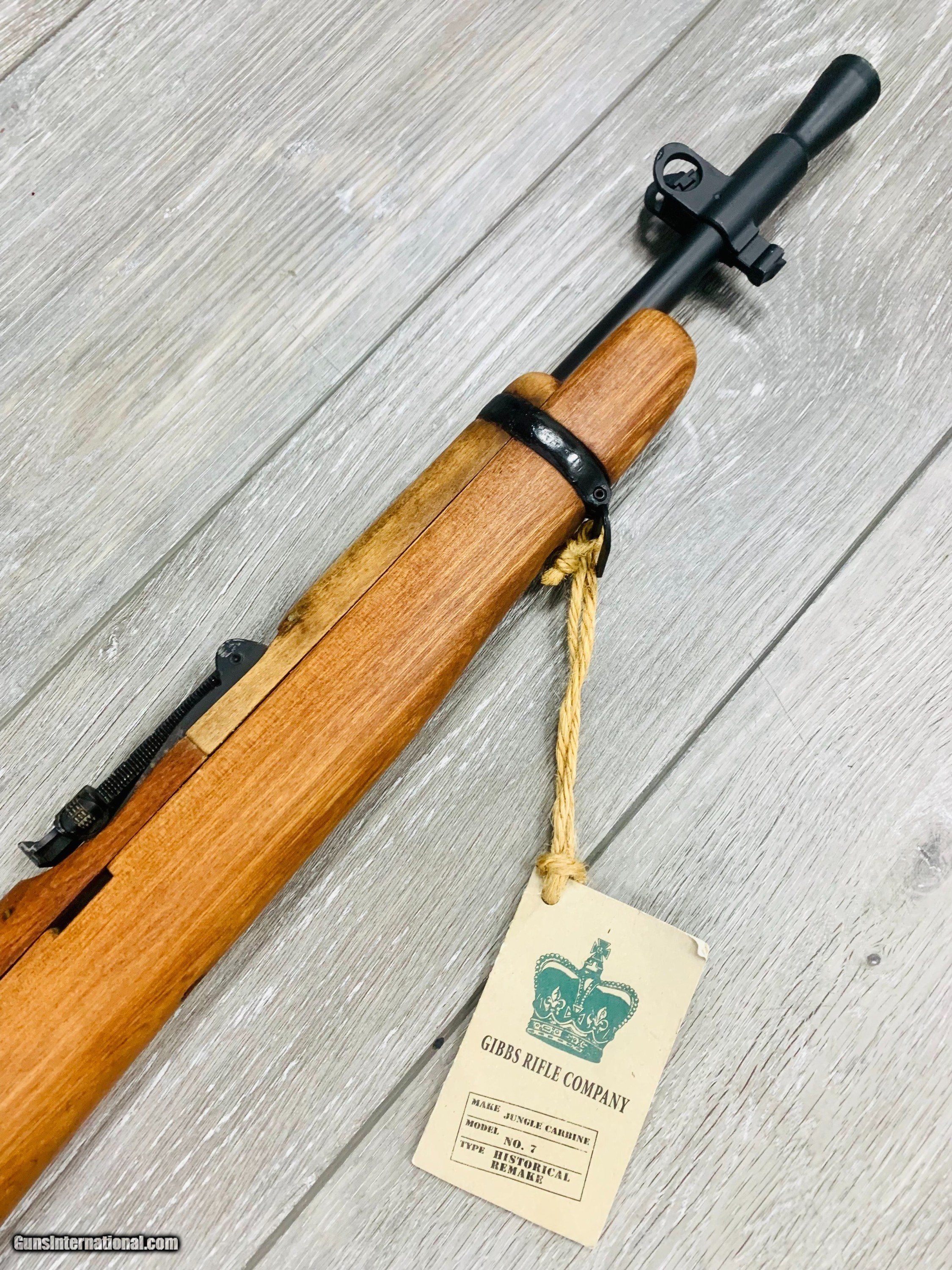 GIBBS RIFLE COMPANY JUNGLE CARBINE ENFIELD NO. 7 .308 WIN. 21" BARREL