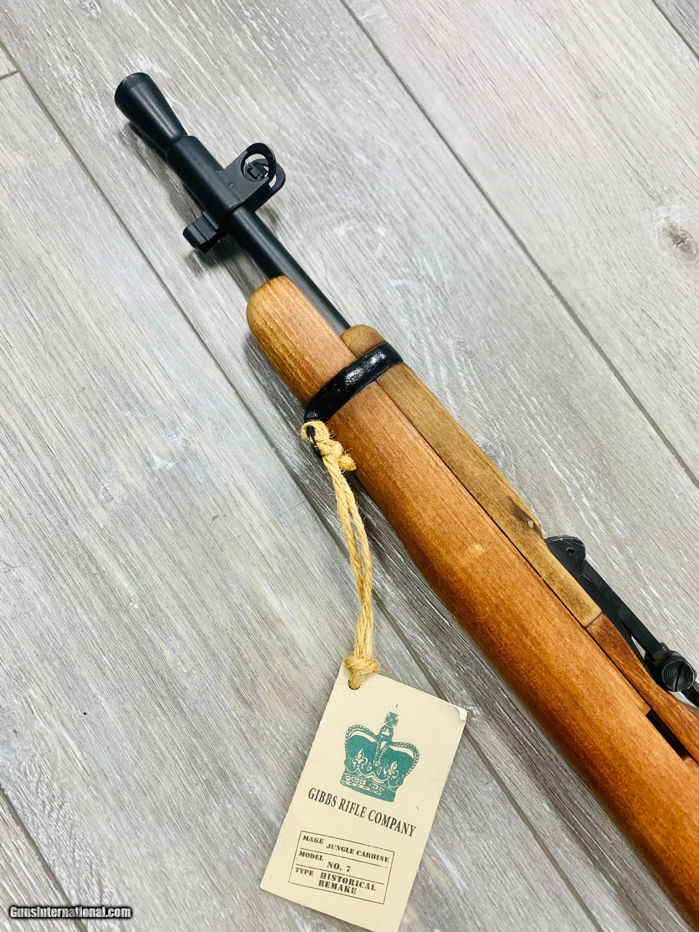 GIBBS RIFLE COMPANY JUNGLE CARBINE ENFIELD NO. 7 .308 WIN. 21" BARREL