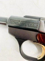 BROWNING CHALLENGER .22 LR SEMI AUTO PISTOL MFG 1965 - 6 of 12