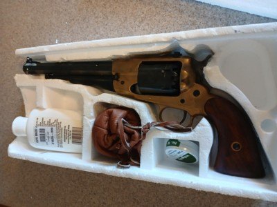 Civil War Reproduction Pietta 44 Cal Black Powder Colt Revolver New