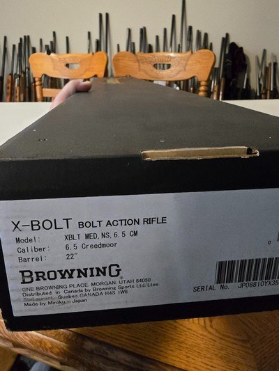 Browning X Bolt Medallion 6.5 creedmoor