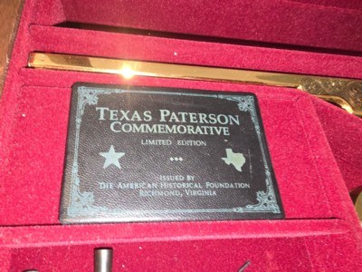Gold texas Patterson 36 cal. - Image 2 of 10