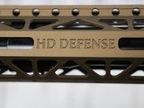 HD Defense Genesis V4 .223 Wylde AR-15 Semi Auto Rifle FDE - 12 of 13